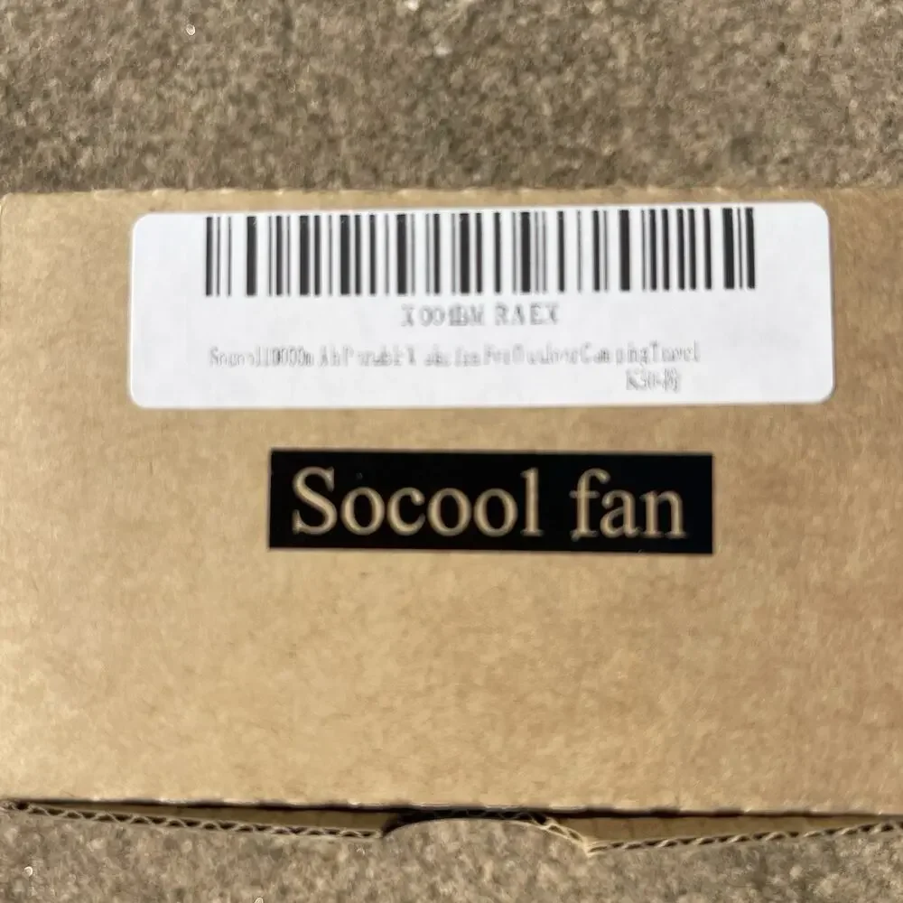 Portable Waist Fan Clip On 10000mAh Rechargeable Personal Cooling Neck Shirt Fan